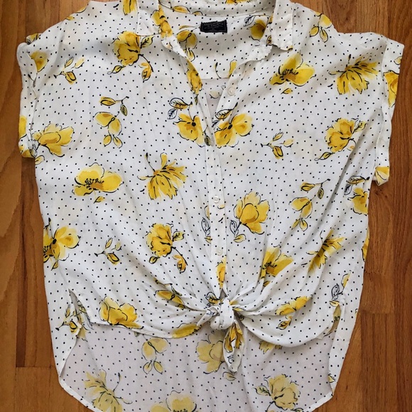 EUC Abercrombie & Fitch Floral Blouse - Picture 2 of 6